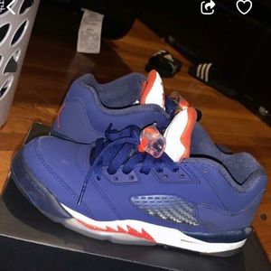 Jordan 5s Low knicks